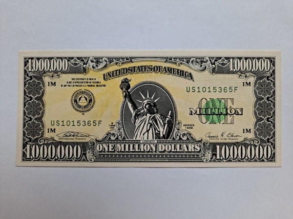 미국 판타지노트 100만 달러