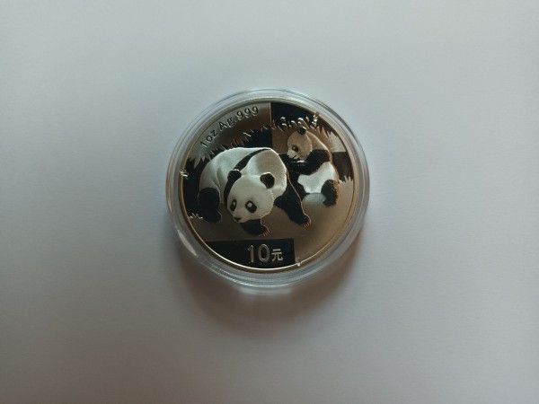 중국 1온스 팬더 은화