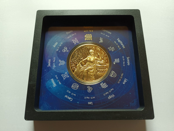 (선물 추천)그리이스 12신 부분 컬러 금도금화 풀세트